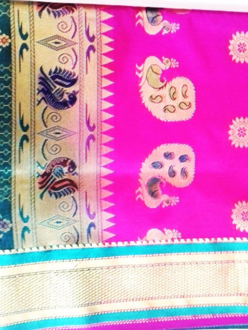 Semi Silk Paithani Saree