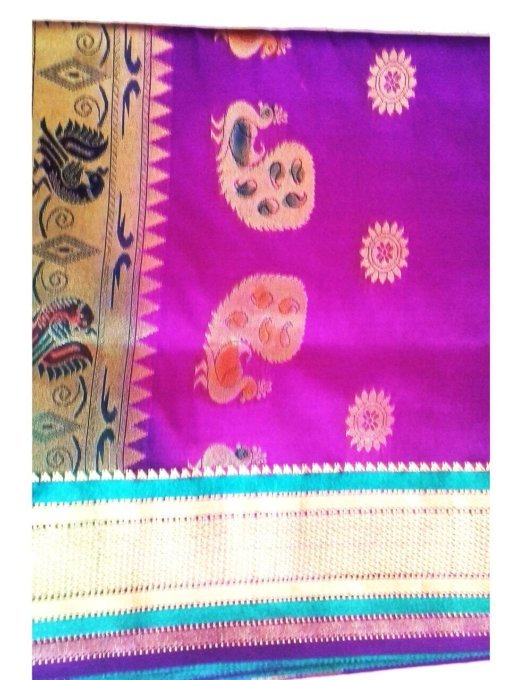 Semi Silk Paithani Saree