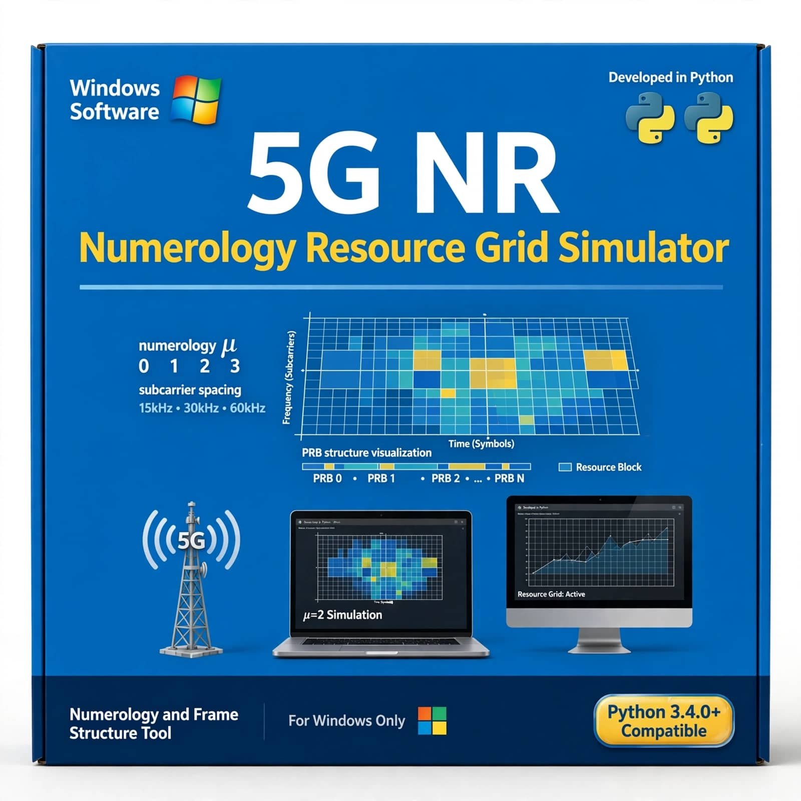 5G NR Numerology Resource Grid Simulator 12 5G NR Numerology Resource Grid Simulator