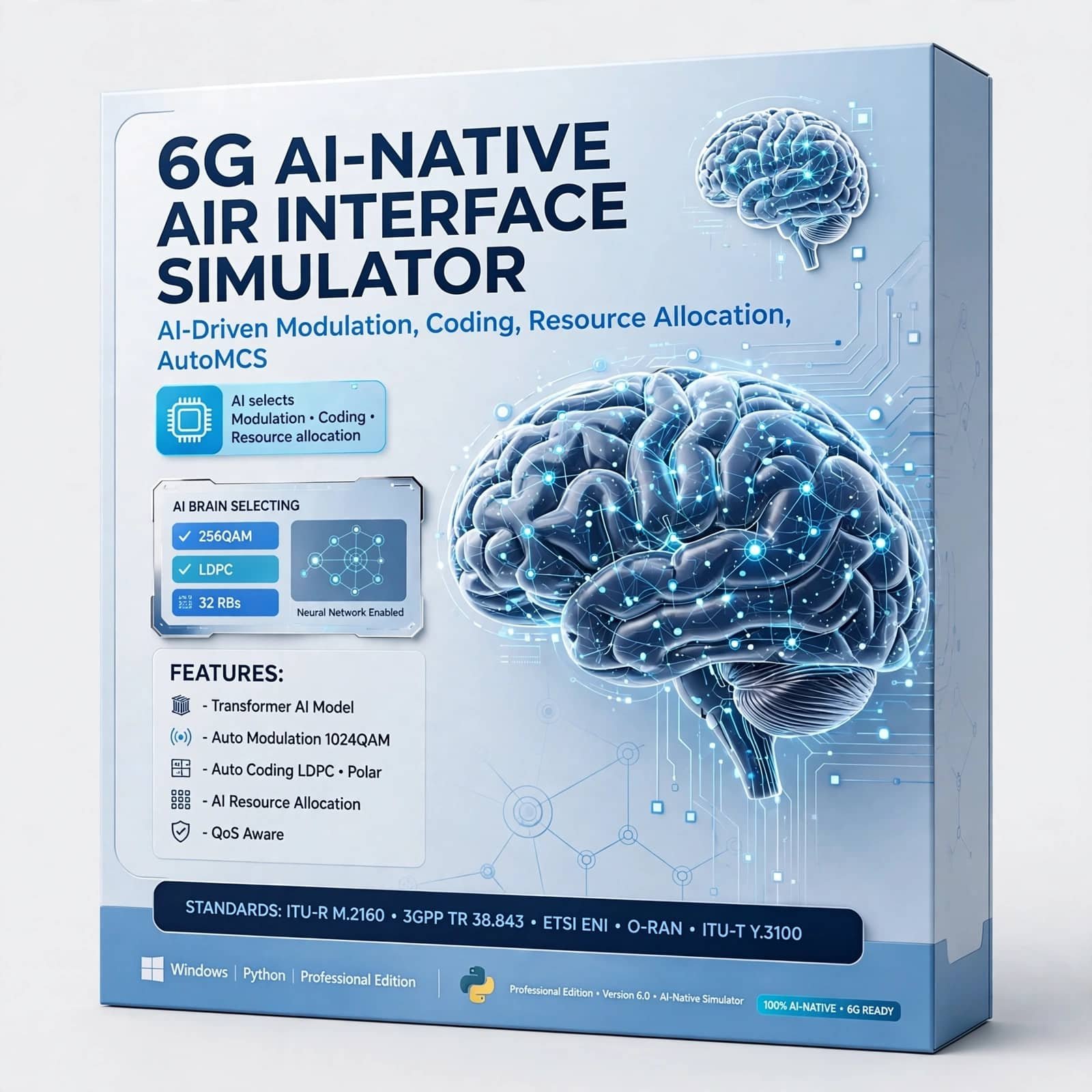 6G AI-Native Air Interface Simulator