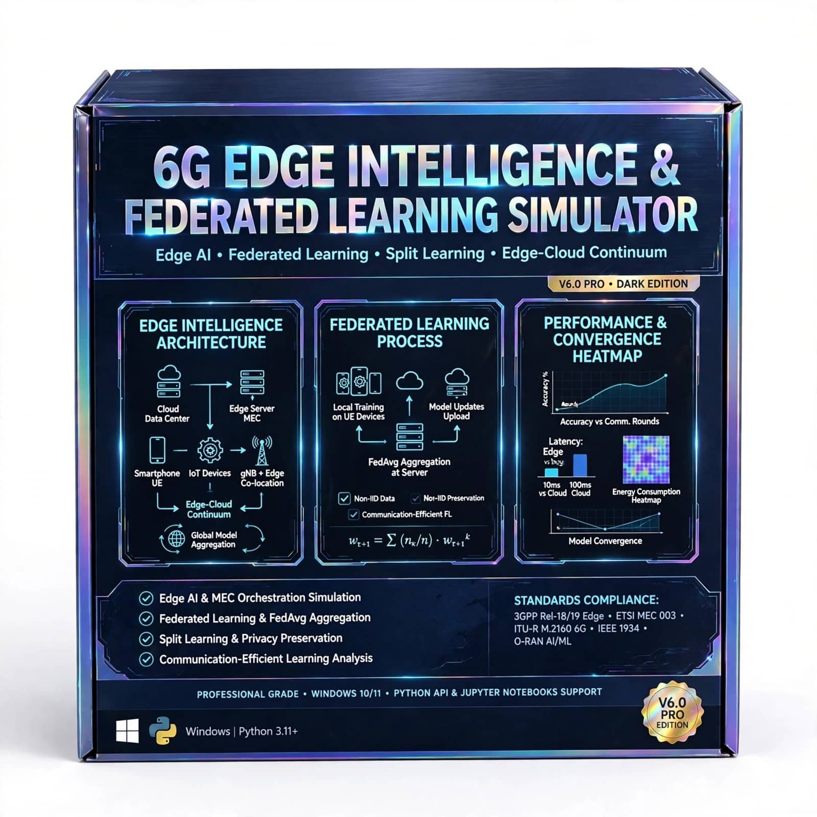 6G Edge Intelligence and Federated Learning Simulator 1 6G Edge Intelligence and Federated Learning Simulator