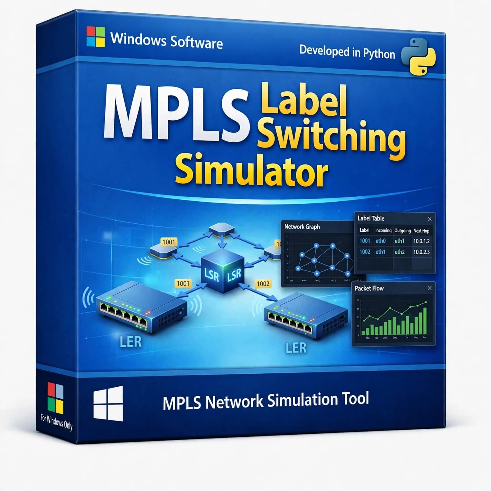 MPLS Label Switching Simulator 1 MPLS Label Switching Simulator