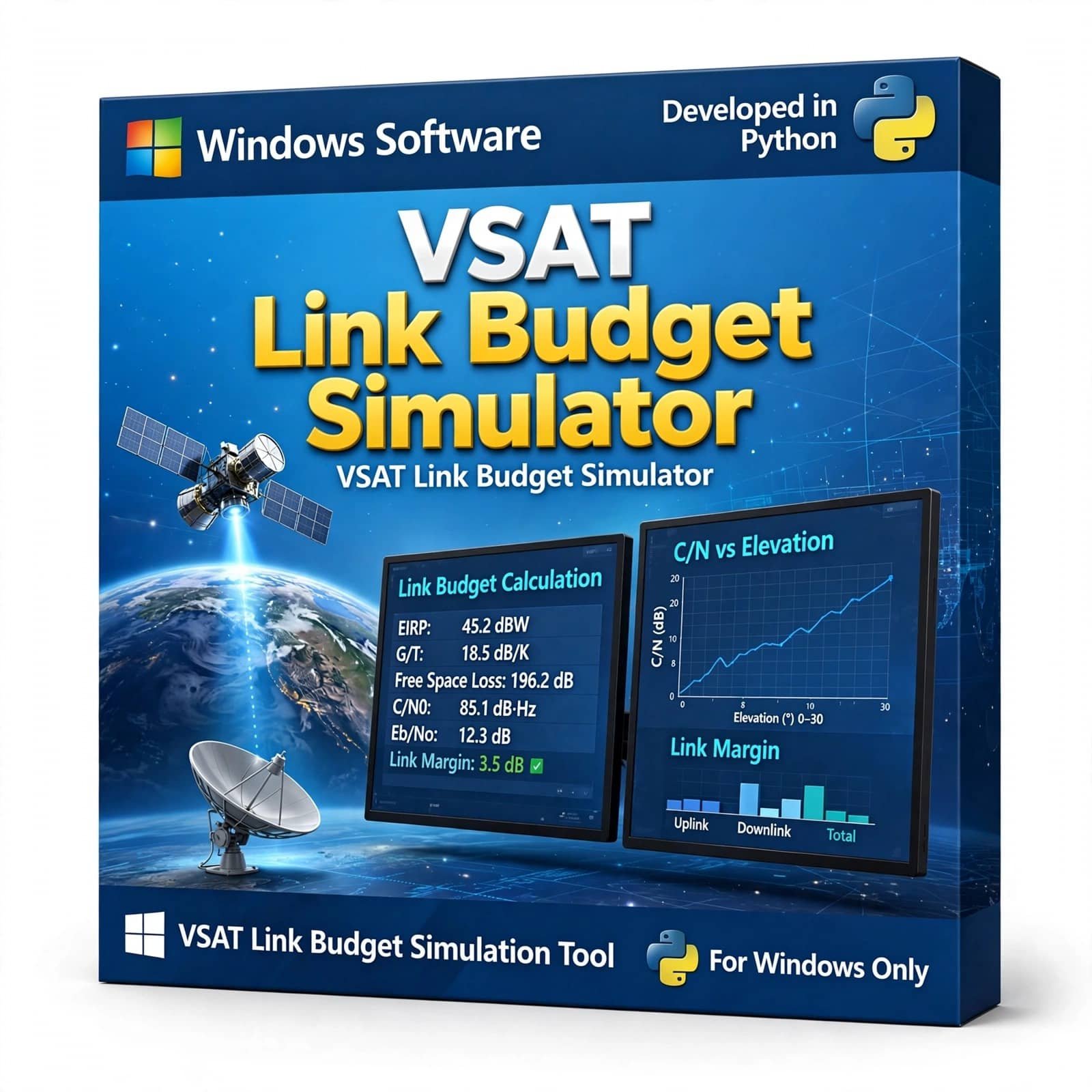 VSAT Link Budget Simulator 6 VSAT Link Budget Simulator