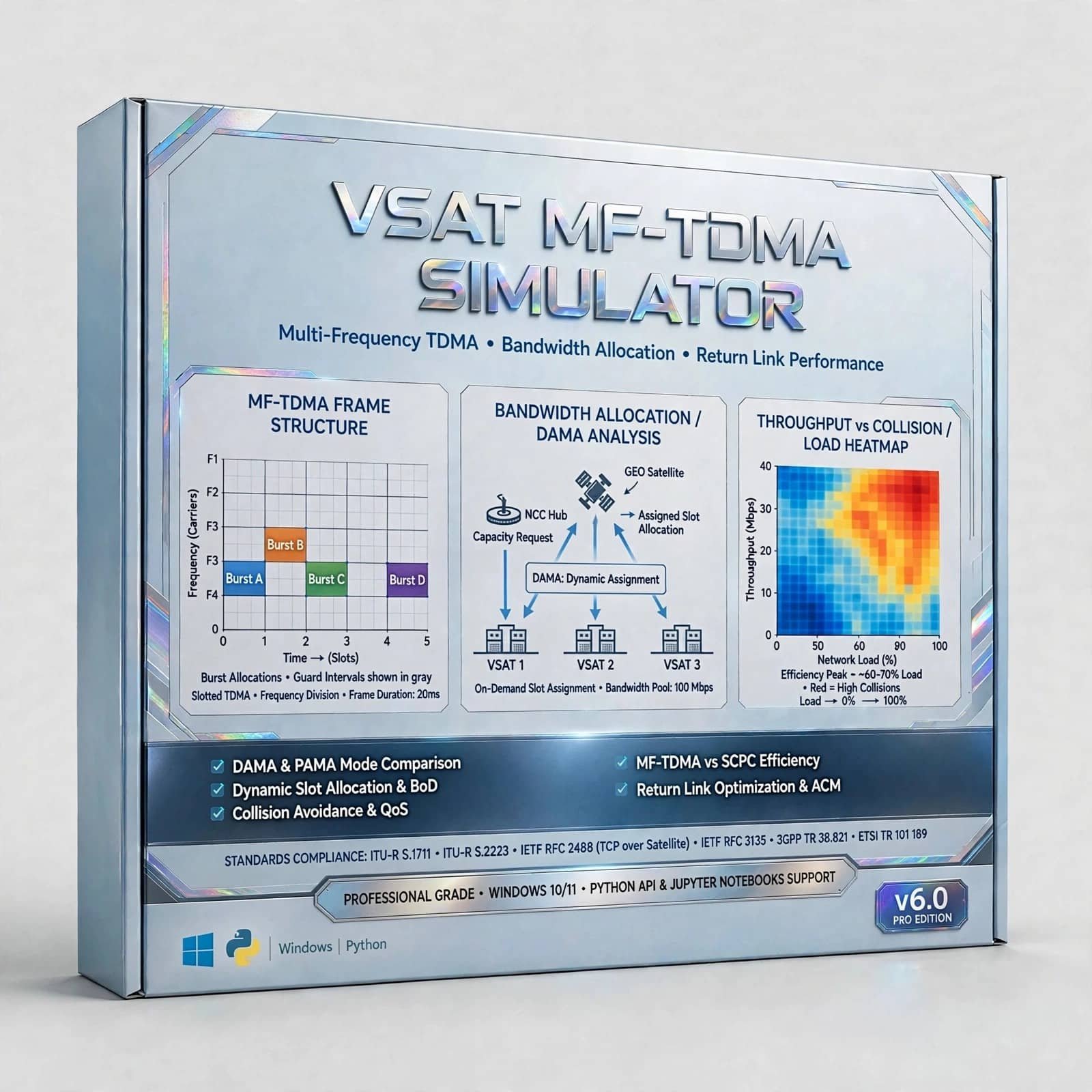 VSAT MF-TDMA Simulator 2 VSAT MF-TDMA Simulator