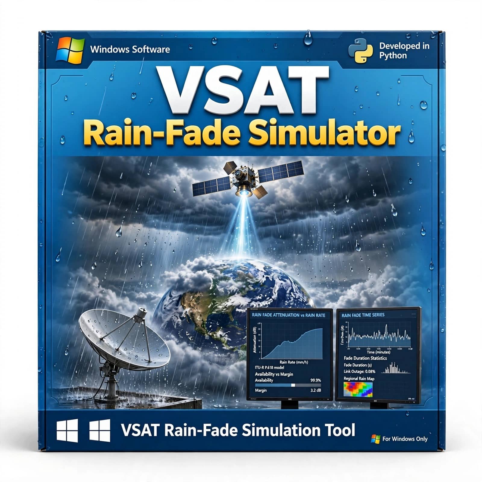 VSAT Rain Fade Simulator 7 VSAT Rain Fade Simulator