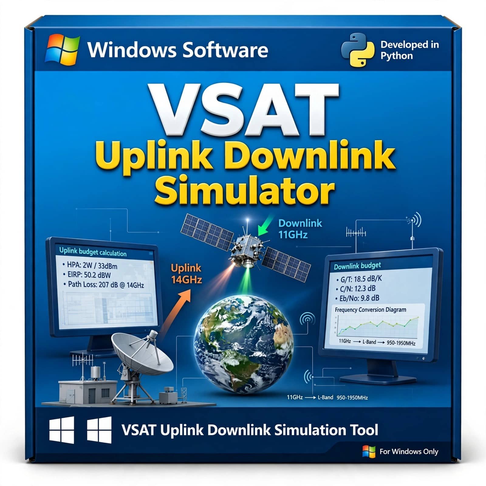 VSAT Uplink Downlink Simulator 8 VSAT Uplink Downlink Simulator