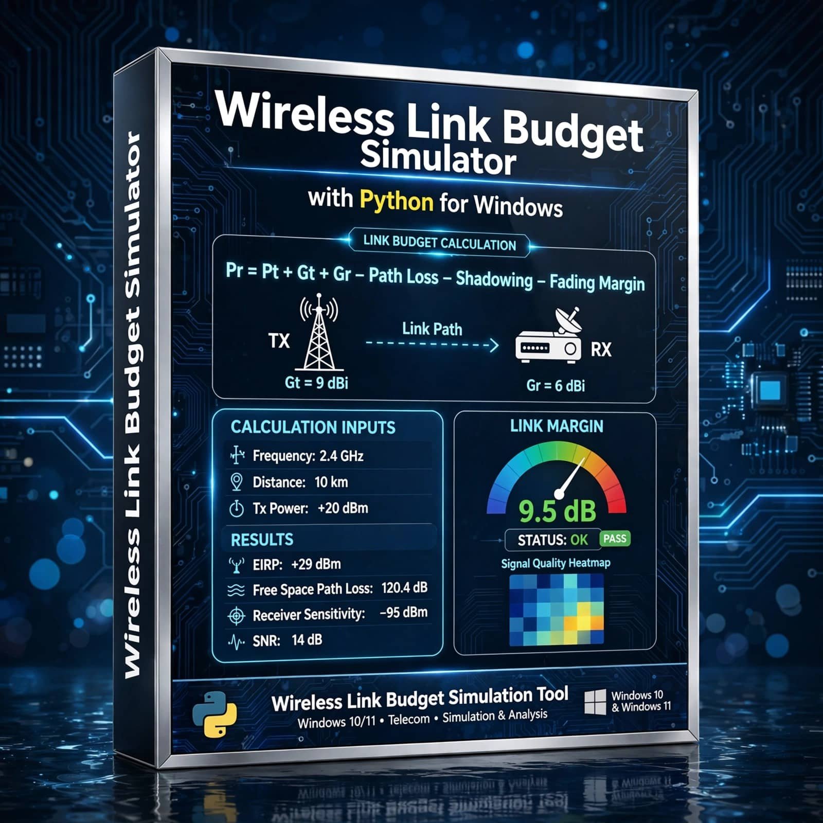 Wireless Link Budget Simulator 1 Wireless Link Budget Simulator