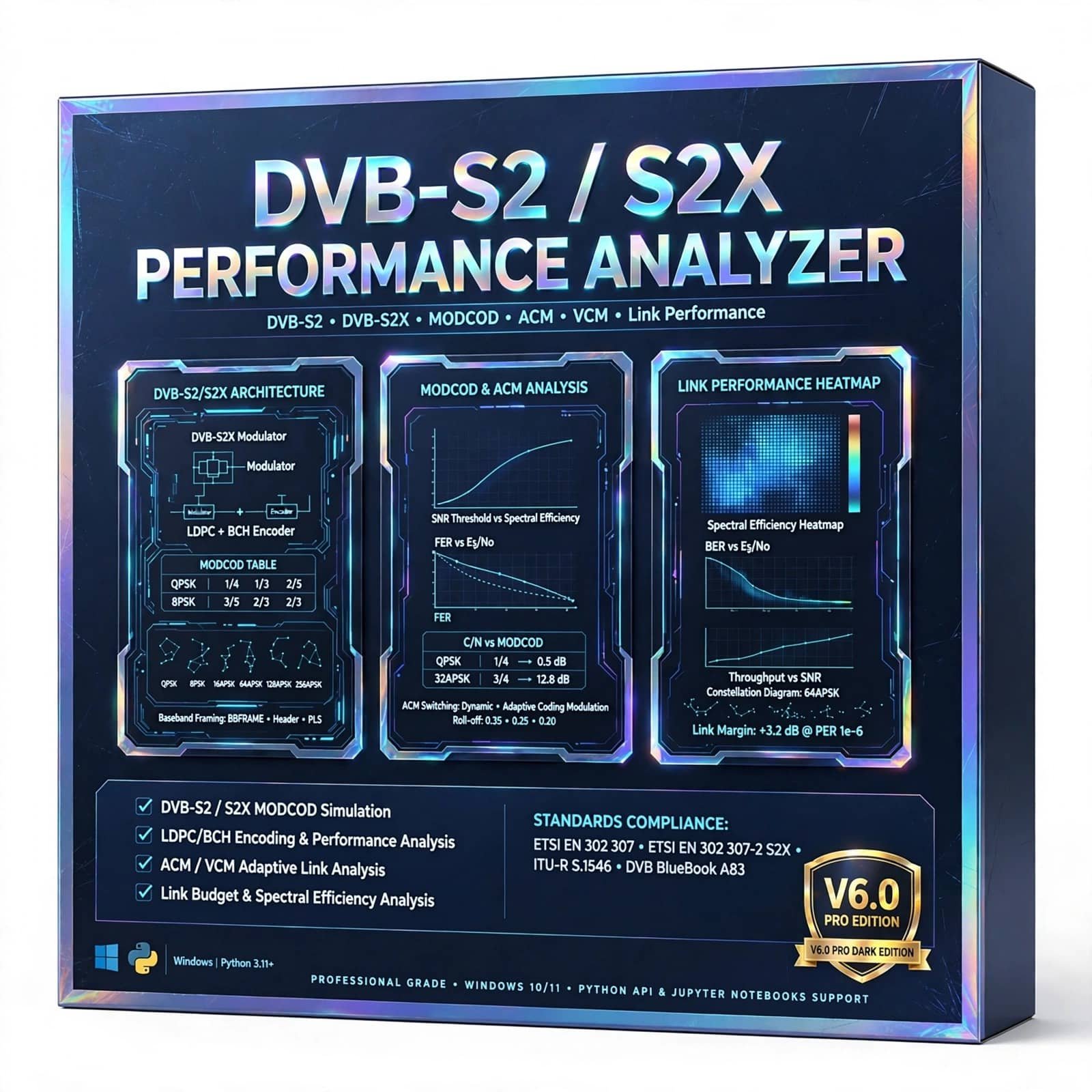 DVB-S2-S2X Performance Analyzer 1 DVB-S2-S2X Performance Analyzer