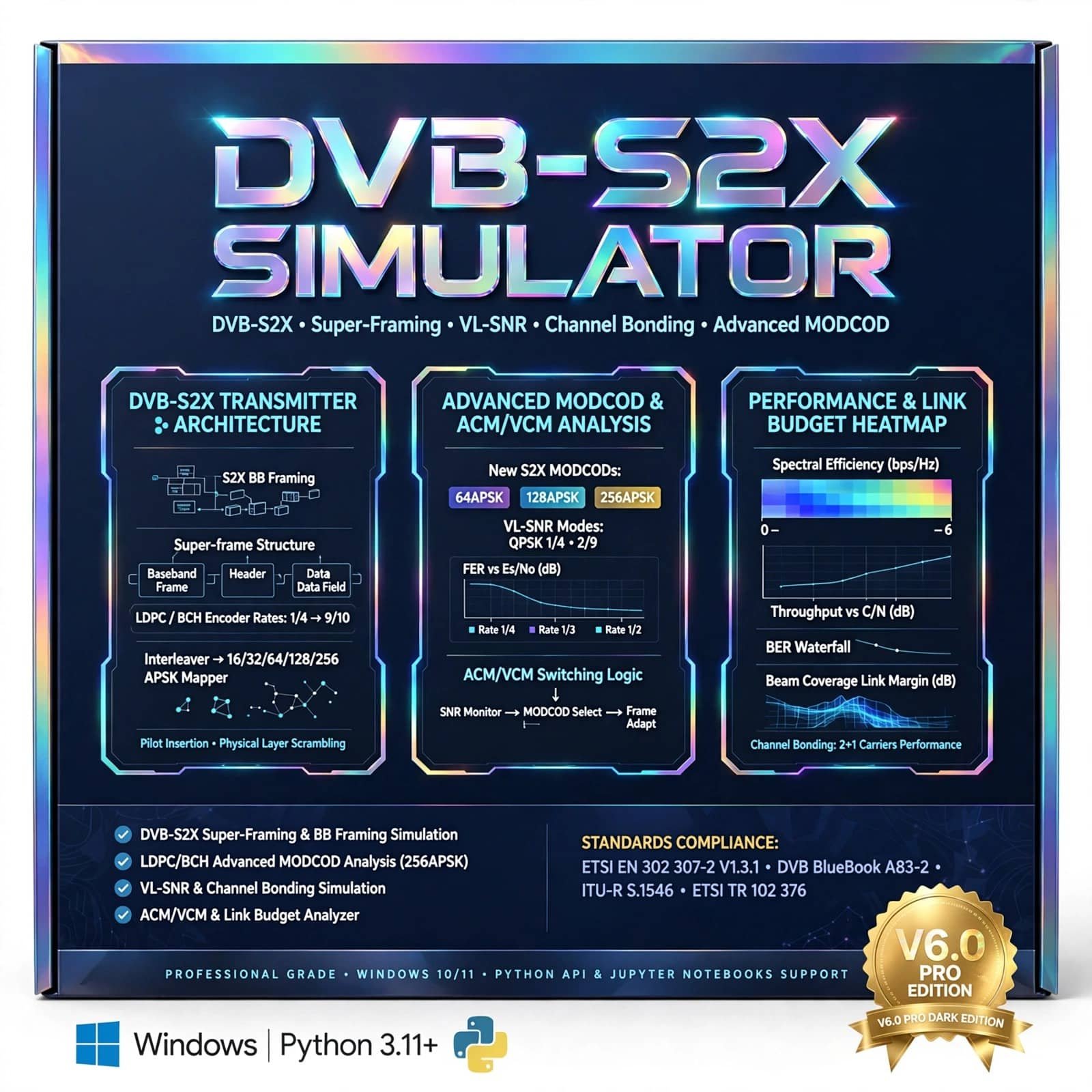DVB-S2X Simulator