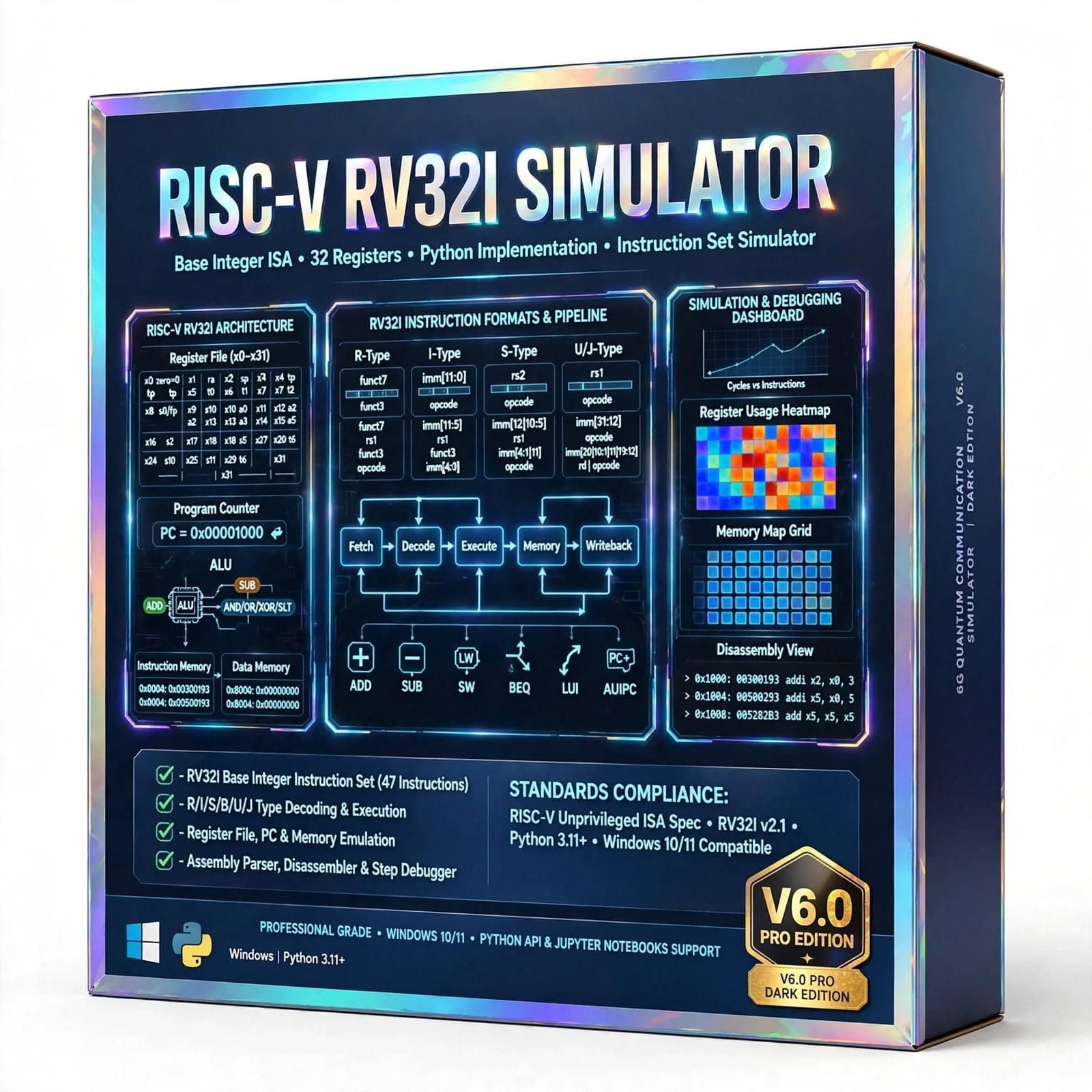 RISC-V RV32I Simulator 1 RISC-V RV32I Simulator